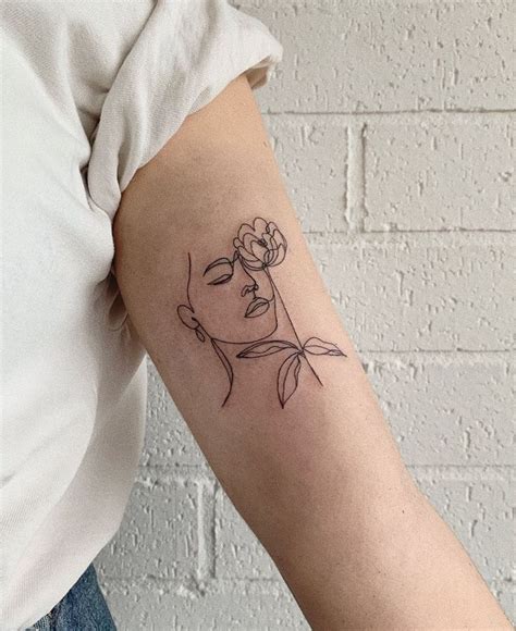 fine line feminine tattoos